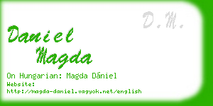 daniel magda business card