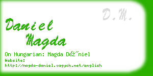 daniel magda business card